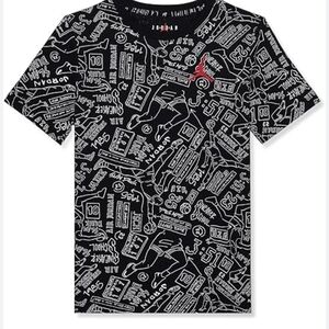 Michael Jordan Sneaker 23 All Over Print T-shirt..boys Large
